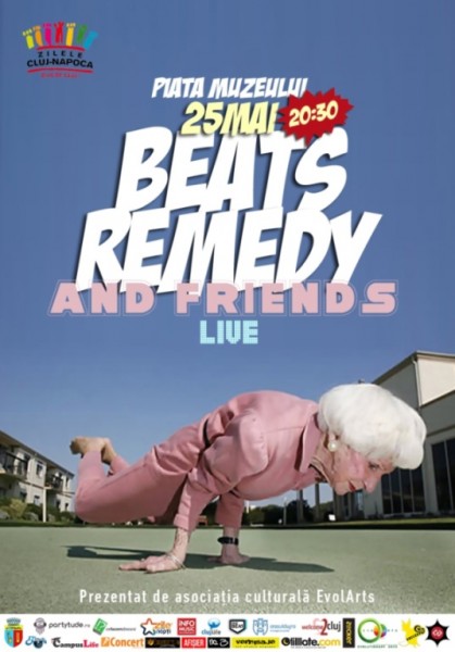Poster eveniment Beats Remedy and friends