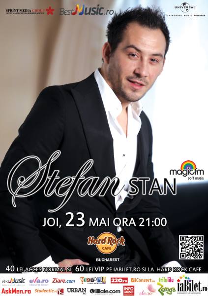 Poster eveniment Ștefan Stan