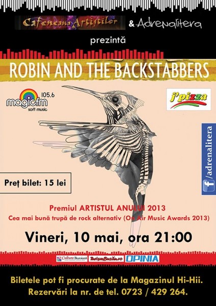 Poster eveniment Robin and the Backstabbers