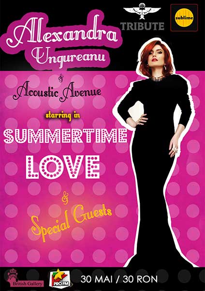 Poster eveniment Alexandra Ungureanu & Acoustic Avenue