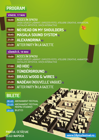 Poster eveniment Festivalul 18+