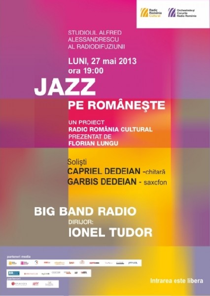 Poster eveniment Jazz pe româneşte