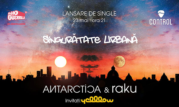 Poster eveniment Antarctica feat. Raku
