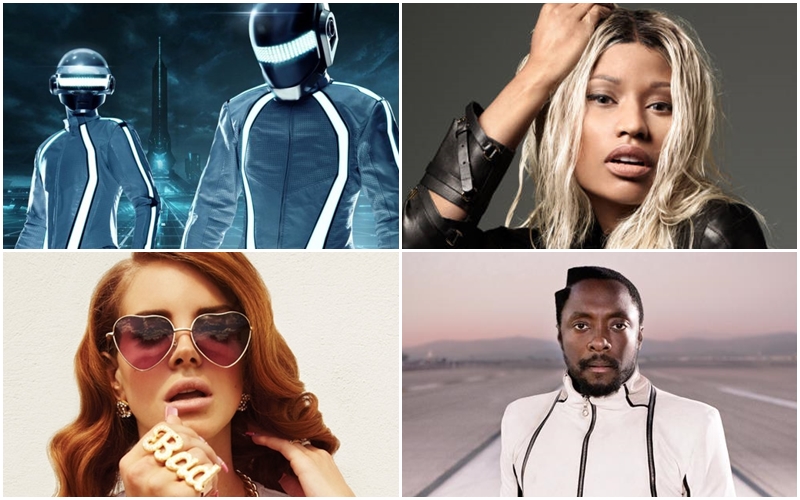 Hiturile verii 2013 - Top Shazam (Daft Punk, Nicki Minaj, Lana Del Rey, will.i.am.)