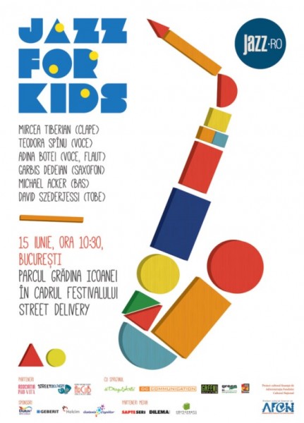 Poster eveniment Jazz for kids