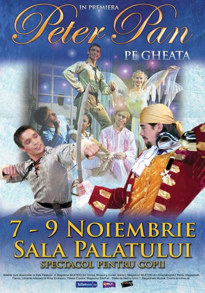 Poster eveniment ANULAT - Spectacol Peter Pan pe gheață