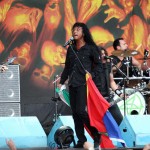 Anthrax în concert la Bucuresti - 24 iulie 2013. Joey Belladona la microfon.