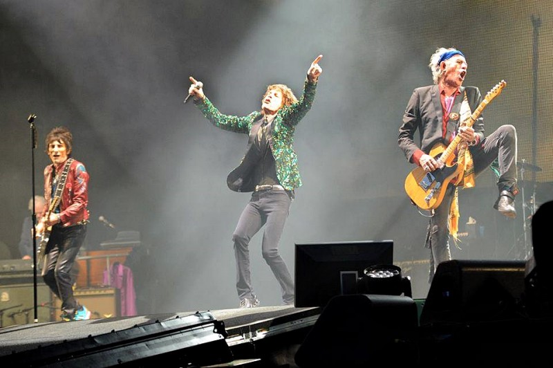 The Rolling Stones au cântat în premieră la festivalul Glastonbury pe 29 iunie 2013