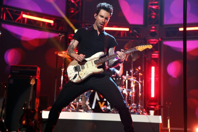 Adam Levine, solistul Maroon 5