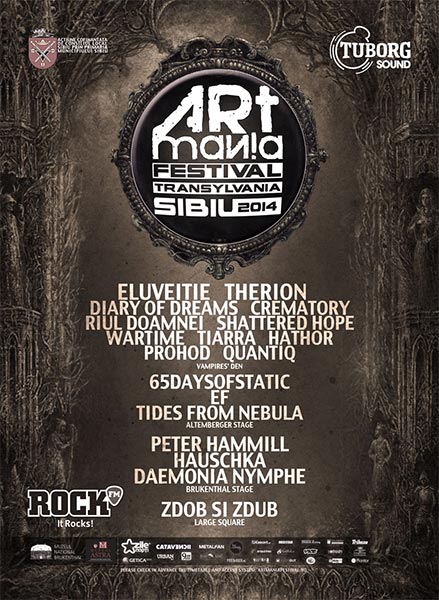Poster eveniment ARTmania Festival 2014