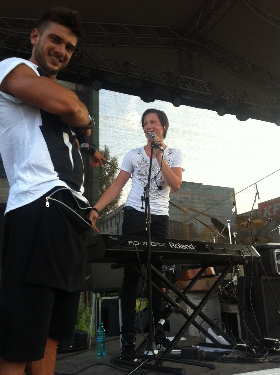 Bubu a susținut ultimul concert alături de LaLa Band, înainte de a pleca în SUA - Craiova, august 2013