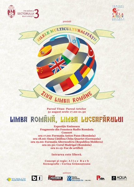 Poster eveniment Ziua Limbii Române