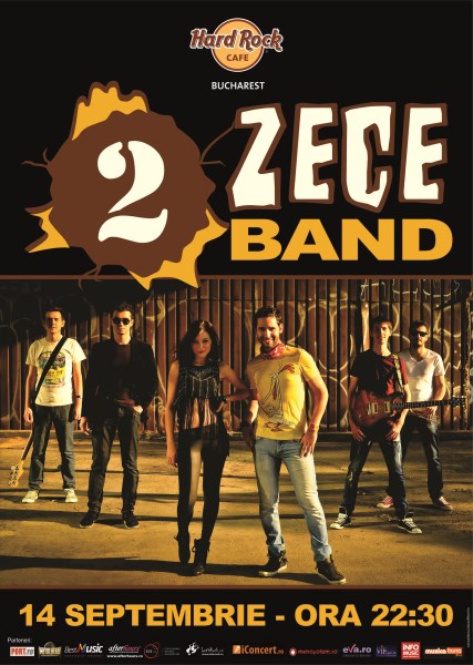 Poster eveniment 2 Zece Band