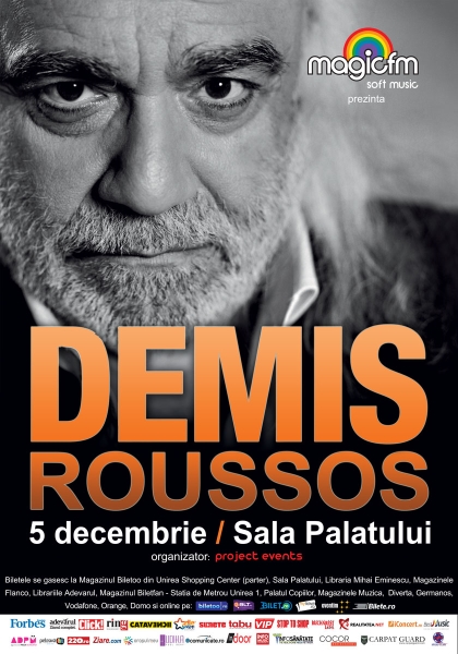 afis-demis-roussos-concert-sala-palatului-bucuresti-5-decembrie-2013
