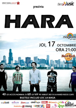 Poster eveniment Hara