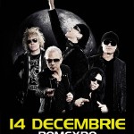 Afisul concertului Scorpions de pe 14 decembrie 2013 de la Bucuresti