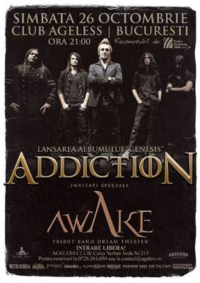 Poster eveniment Addiction