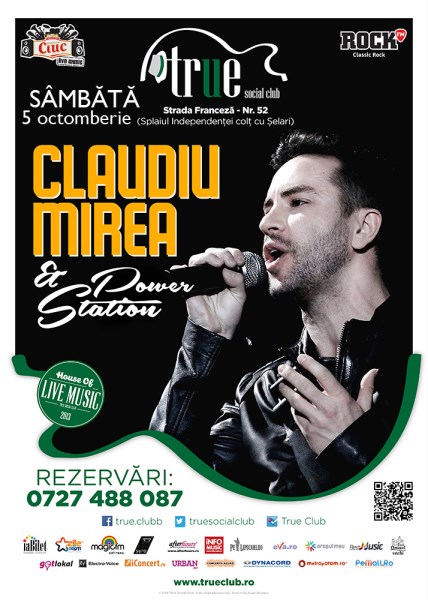 Poster eveniment Claudiu Mirea