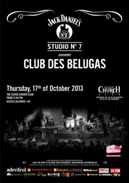 Poster eveniment Club Des Belugas