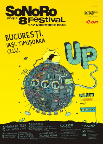 Poster eveniment Festivalul SoNoRo 2013 - Răsărit