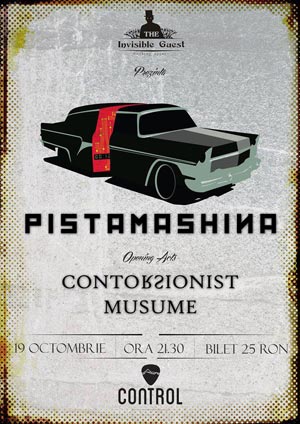 Poster eveniment Pistamashina