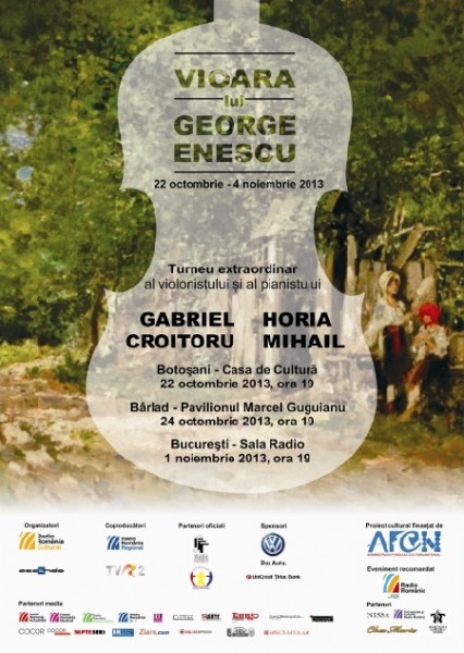 Poster eveniment Vioara lui George Enescu