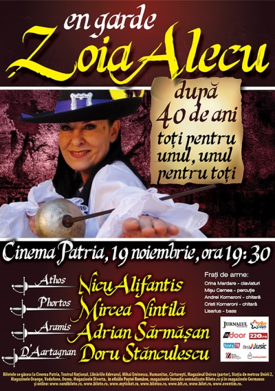Poster eveniment Zoia Alecu - \"După 40 de ani\"