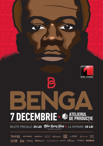 Poster eveniment Benga