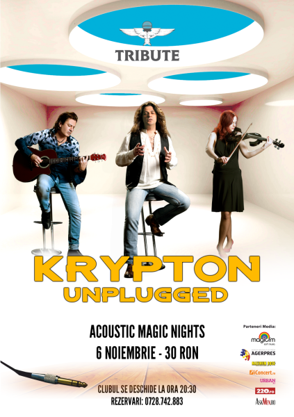 Poster eveniment Krypton Unplugged