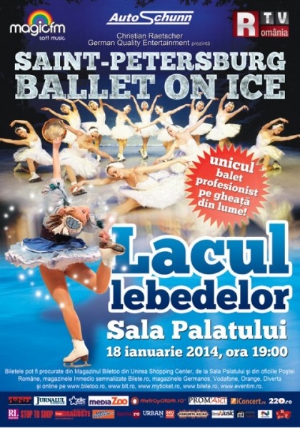 Poster eveniment Lacul Lebedelor - Balet pe gheață