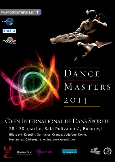 Poster eveniment DanceMasters 2014