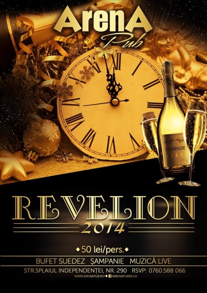 Poster eveniment Revelion 2014