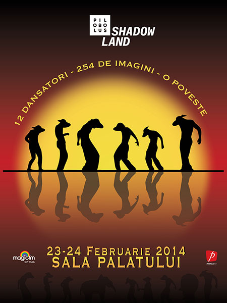 Afisul spectacolului Shadowland - Sala Palatului, 23-24 feb 2014