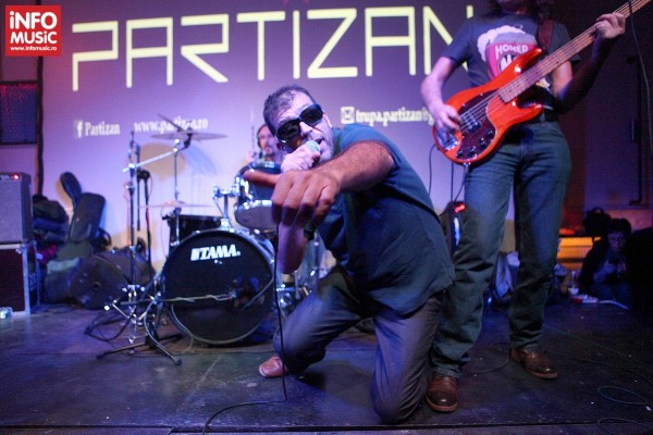 Trupa Partizan in concert in Club Control pe 5 decembrie 2013