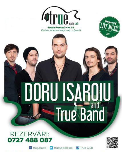 Poster eveniment Doru Isaroiu & True Band