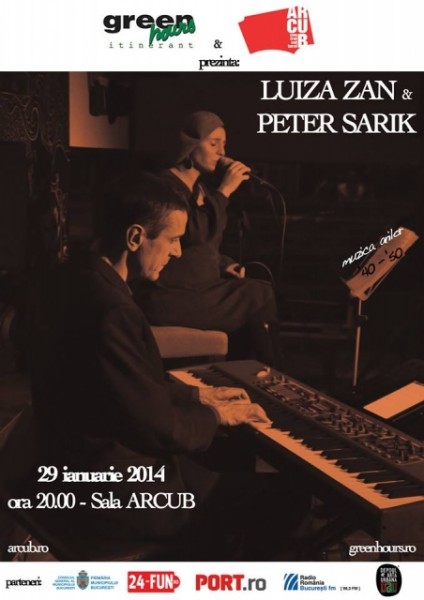 Poster eveniment Luiza Zan & Peter Sarik