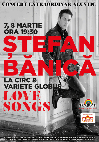 Poster eveniment Ștefan Bănică