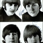 Fotografia semnată în 1965 oferă detalii despre fan clubul oficial The Beatles din Marea Britanie, Statele Unite și Canada