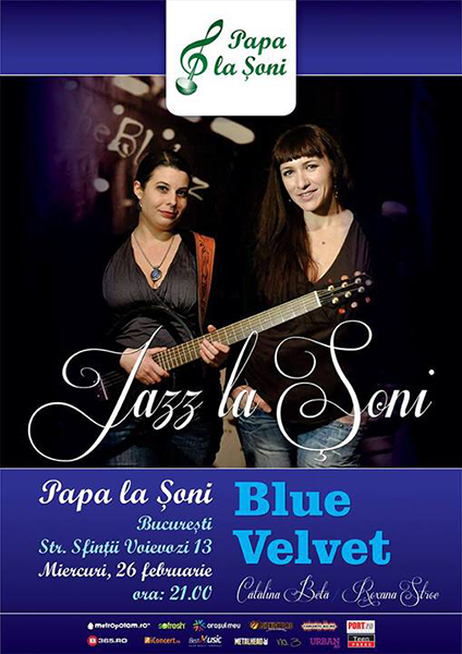 Poster eveniment Blue Velvet