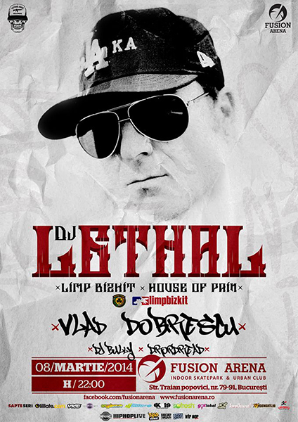 Poster eveniment DJ Lethal
