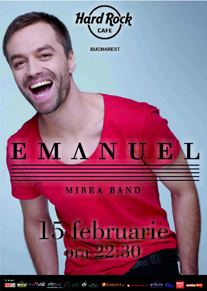 Poster eveniment Emanuel Mirea Band