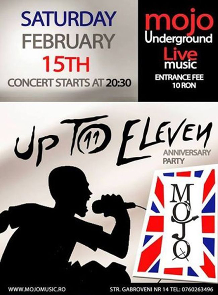 Poster eveniment Up To Eleven