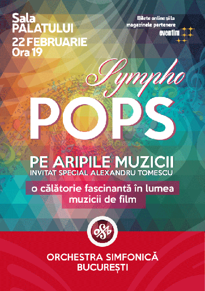 Poster eveniment Pe aripile muzicii