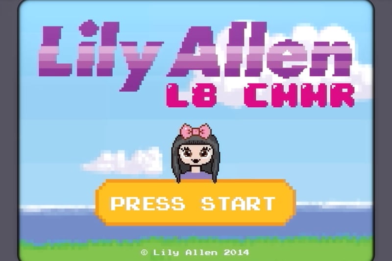 Secvență lyric video Lily Allen - "L8 CMMR"