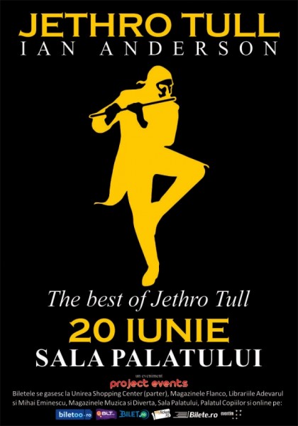 Poster eveniment Jethro Tull