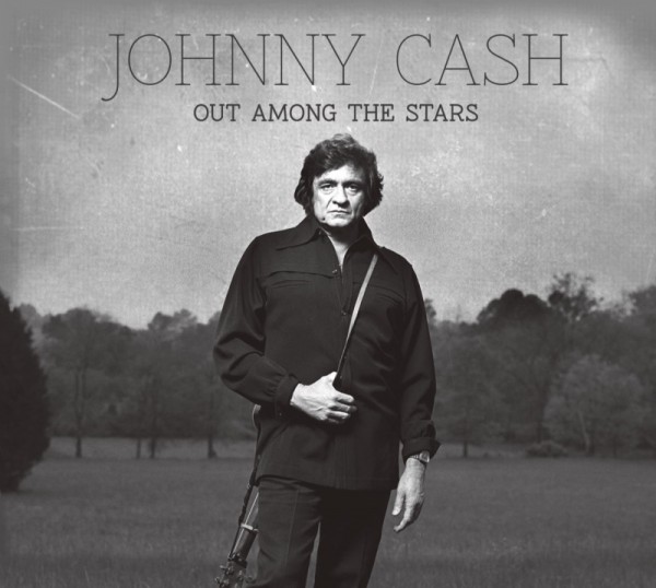 Johnny Cash - "Out Among The Stars" (album cover)