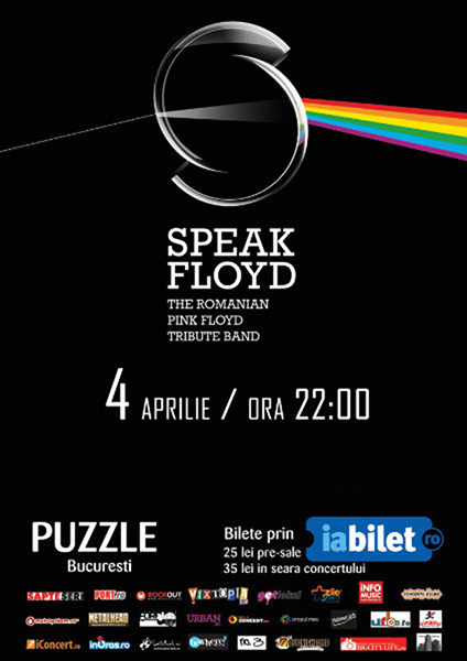Poster eveniment Speak Floyd - The Romanian Pink Floyd Tribute Band