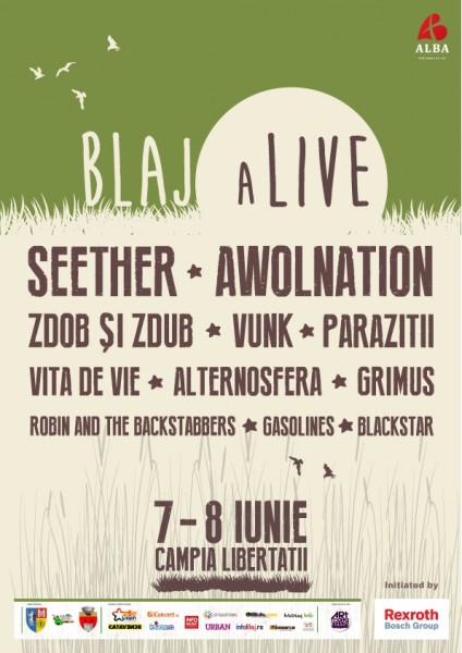 Poster eveniment Blaj aLive 2014
