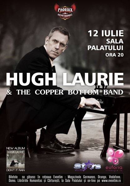 Poster eveniment Hugh Laurie