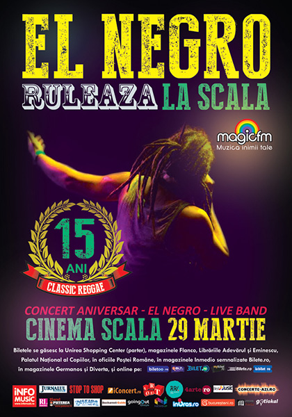 Poster eveniment ANULAT - El Negro